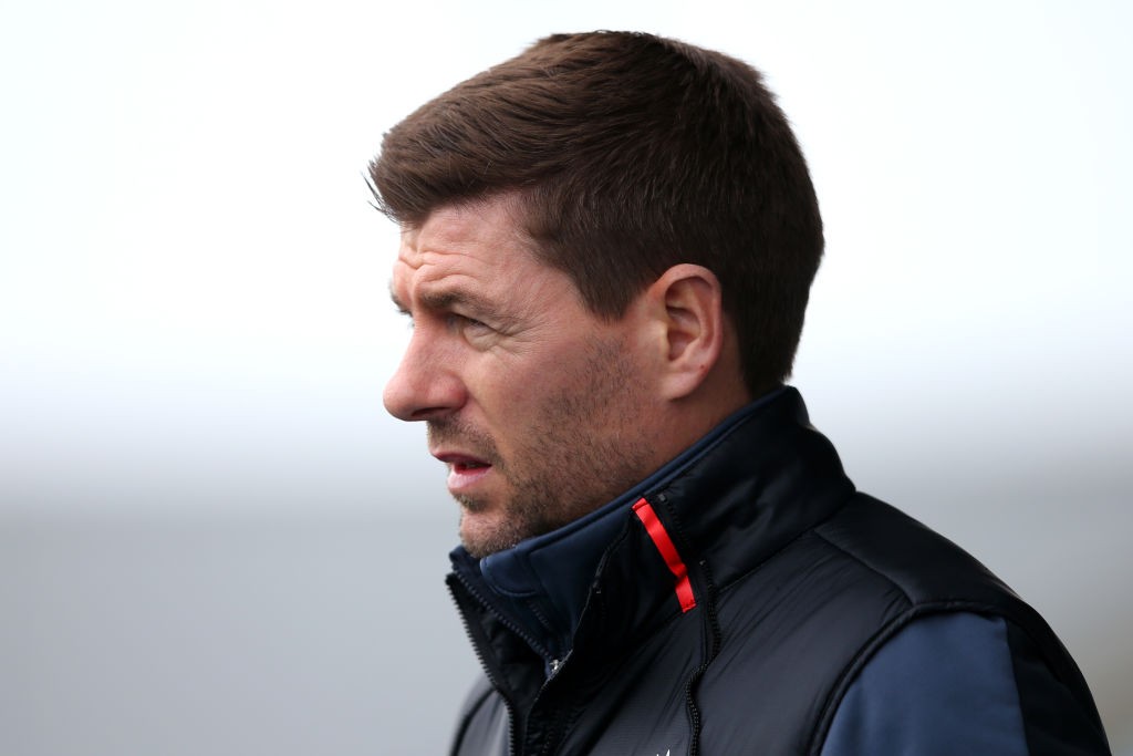 Gerrard v Liverpool - UEFA Youth League Quarter-Final