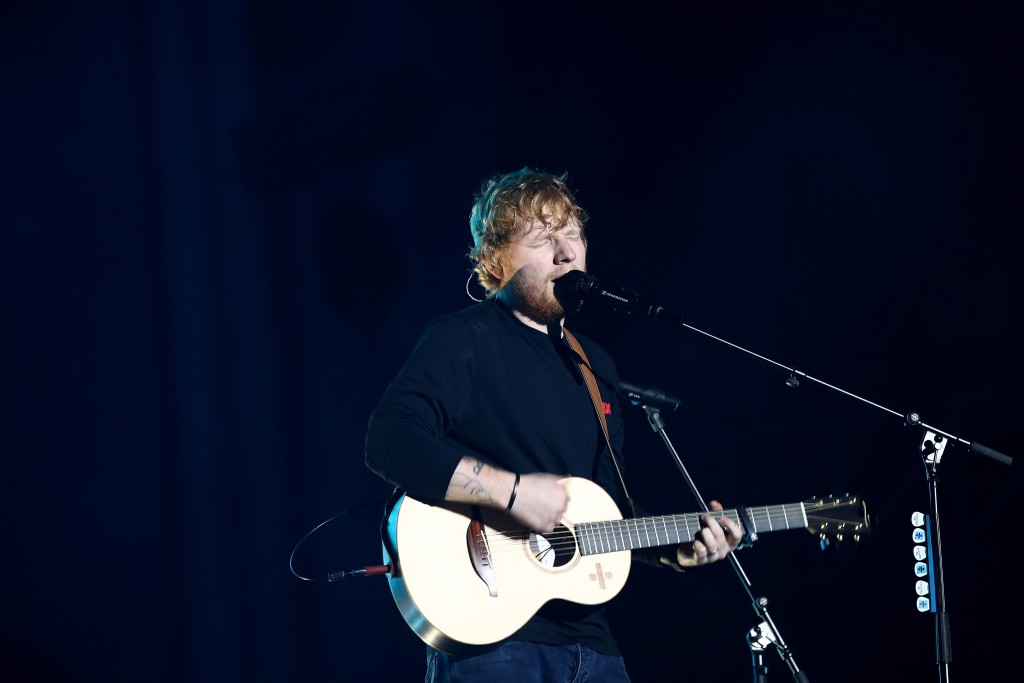 Ed Sheeran Performs In Auckland