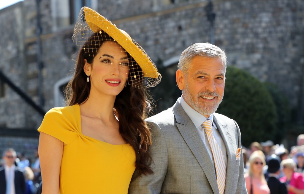 Clooney e fidanzata