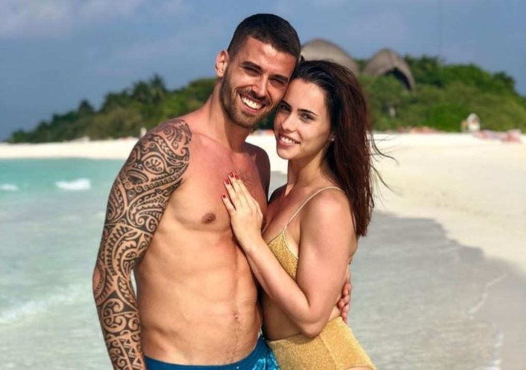 spinazzola e miriam moglie