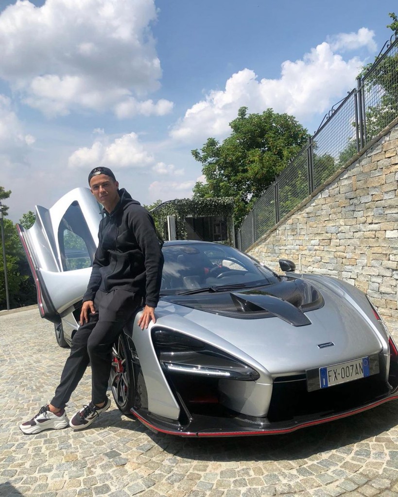 Cristiano Ronaldo in McLaren