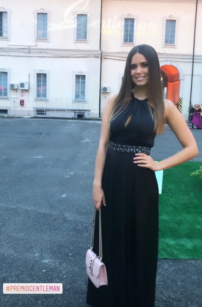 Antonella Cavalieri al Premio Gentleman