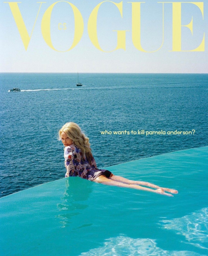 Pamela Anderson per Vogue