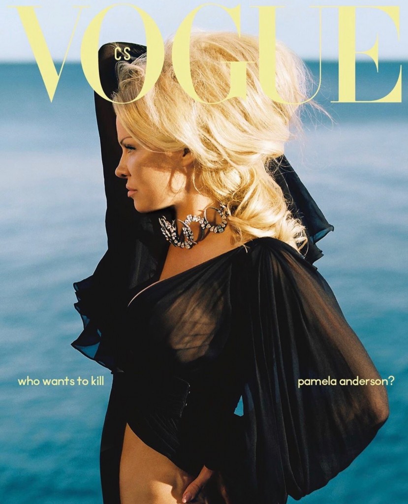 Pamela Anderson per Vogue