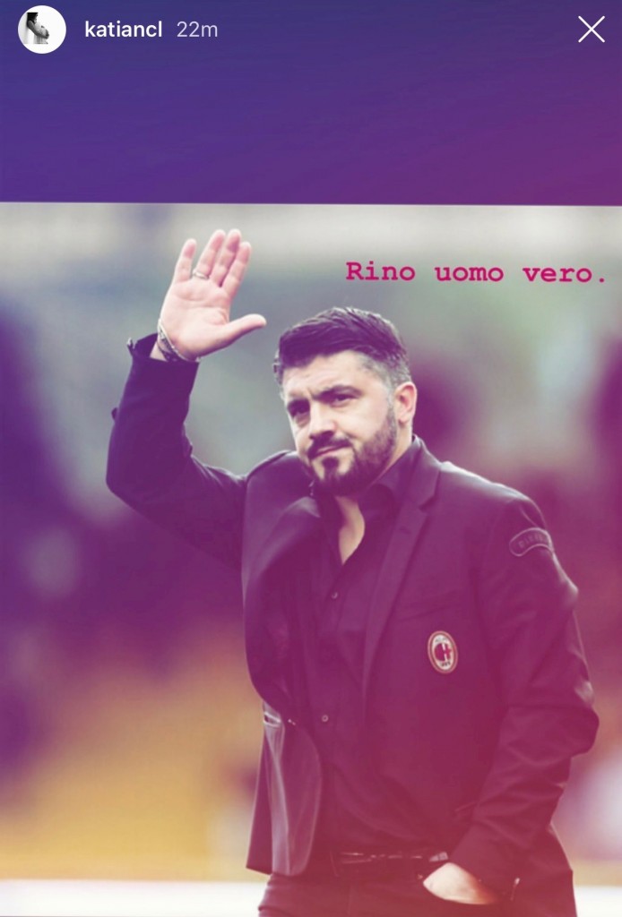 Il messaggio della figlia di Ancelotti su Instagram