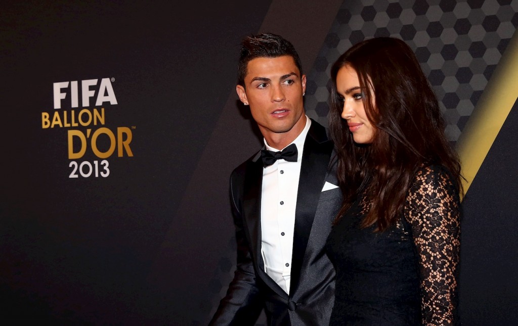 Irina Shayk e Cristiano Ronaldo