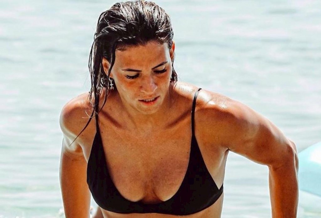 Carolina Marcialis, ricordo sexy e fisico da urlo