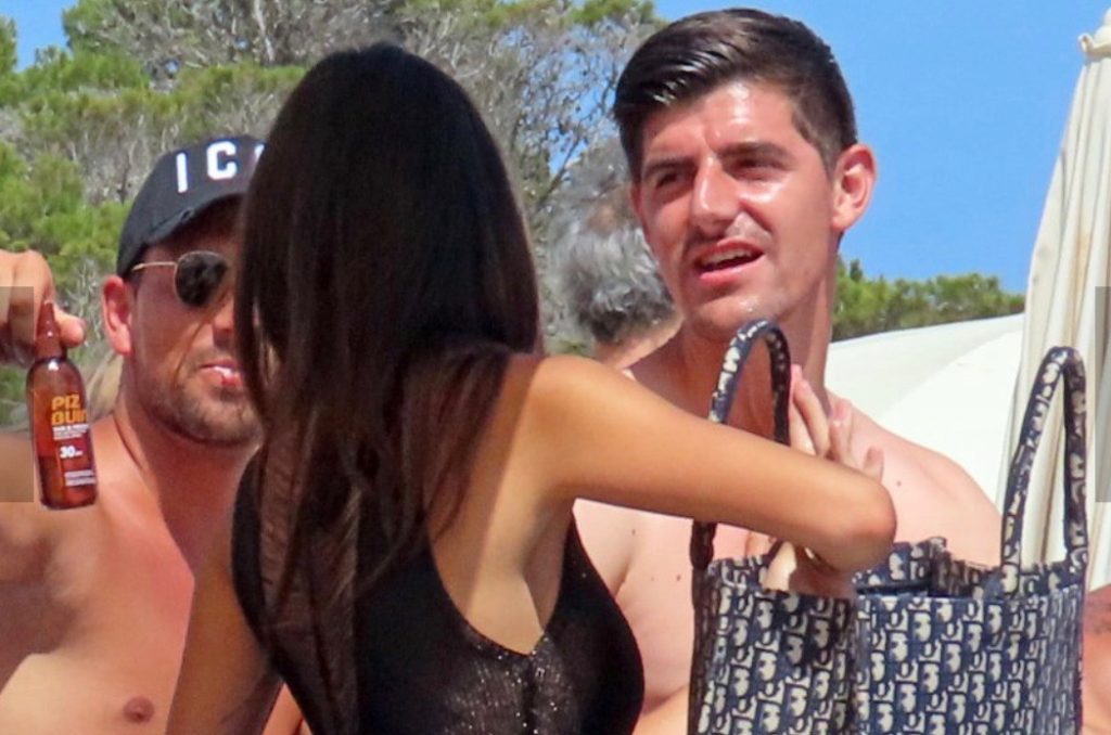 Courtois a Ibiza
