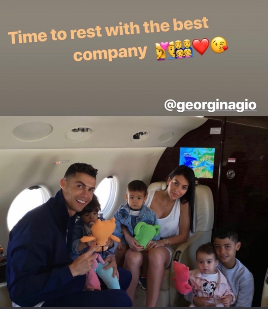 Cristiano Ronaldo su Instagram