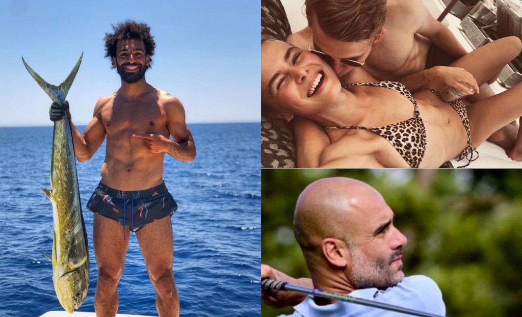 Salah, de Ligt e Pep Guardiola