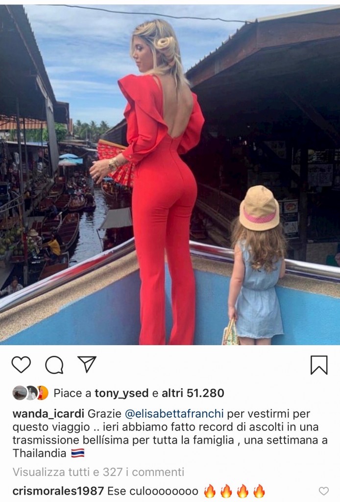 Wanda Nara a Bangkok