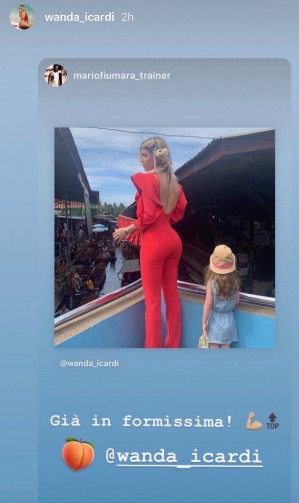 Wanda Nara su Instagram