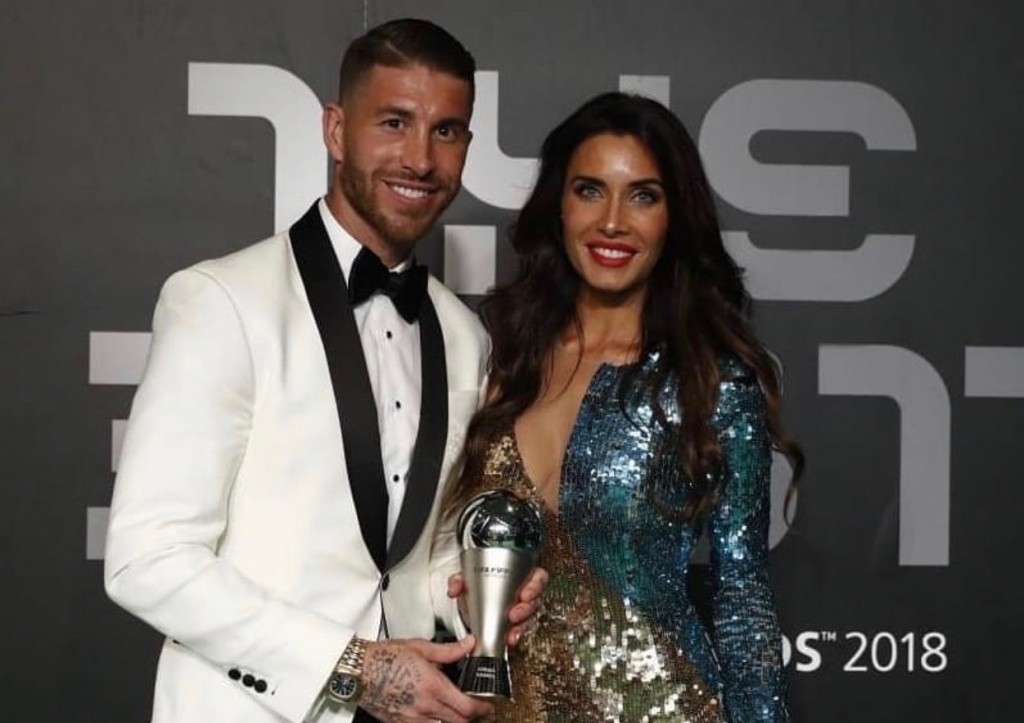 Sergio Ramos e Pilar Rubio
