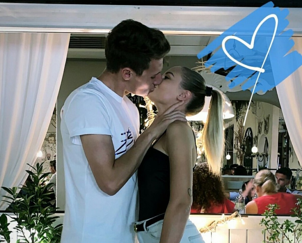Andrea Pinamonti e Nicole Confortin
