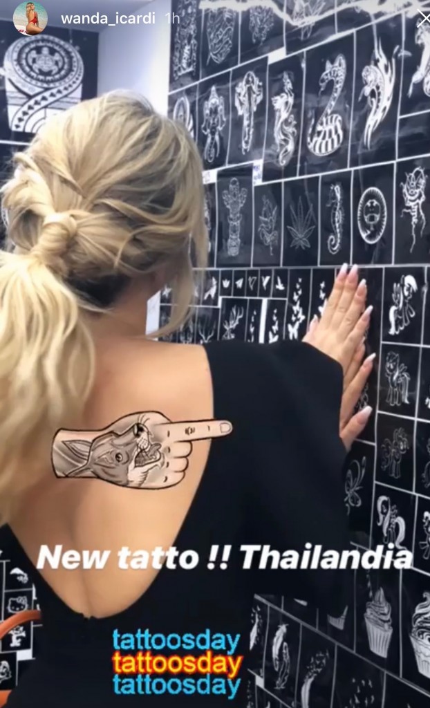 Wanda Nara su Instagram