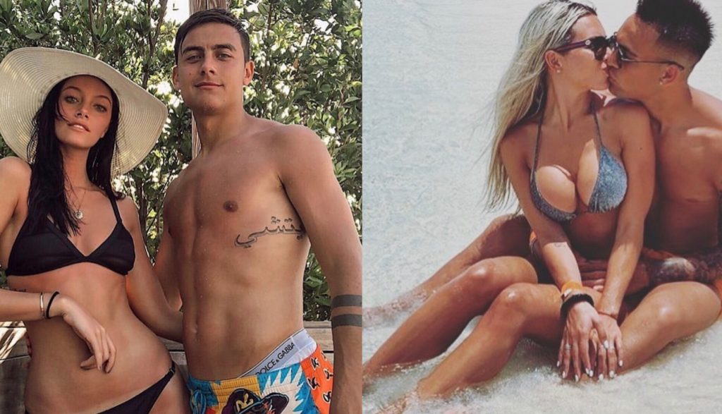 dybala-lautaro-martinez-vacanza-sfida-social