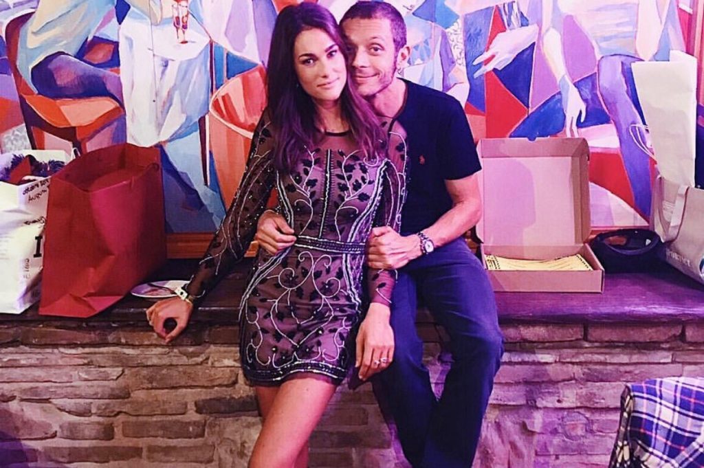 Valentino Rossi e Francesca Sofia Novello