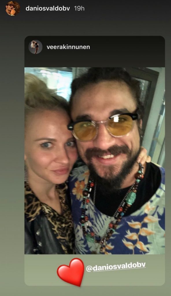 Dani Osvaldo e Vera
