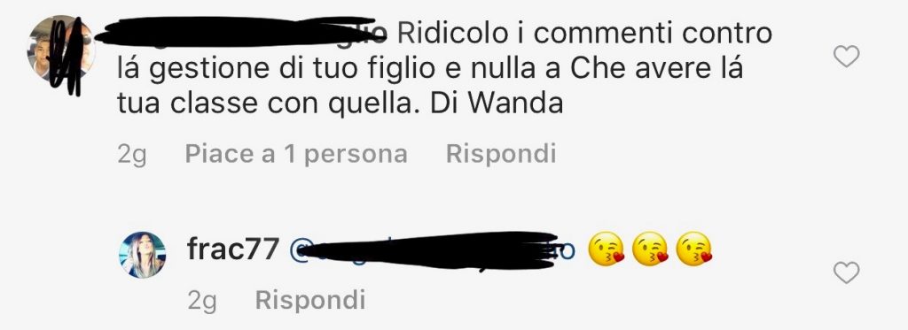 Francesca Costa su IG