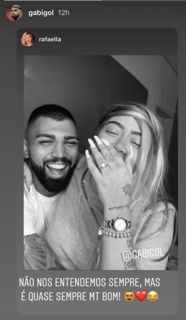 Gabigol e la sorella di Neymar