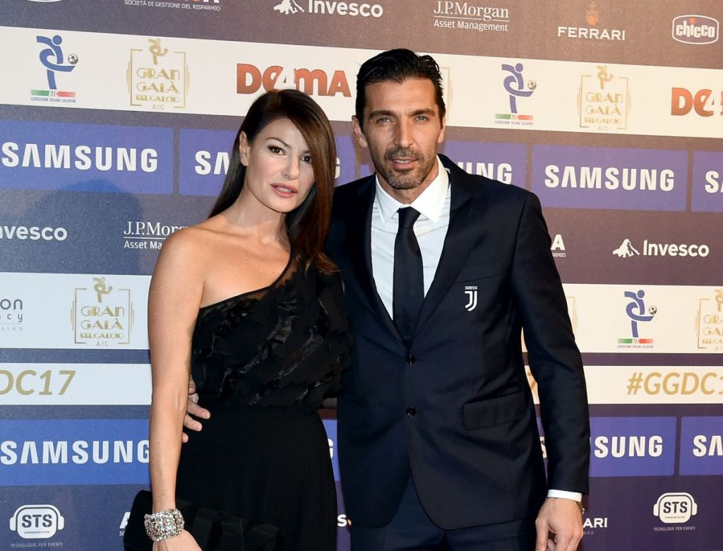 Ilaria D'Amico e Gianluigi Buffon