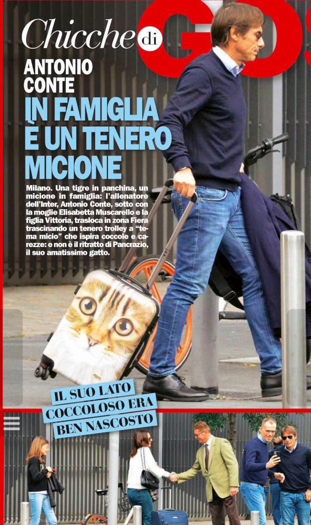 Antonio Conte sulla rivista Chi