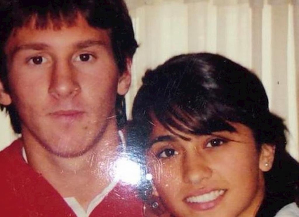 messi-foto-depoca-con-la-moglie
