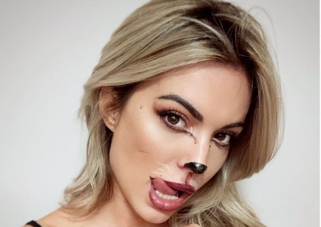 Ludovica Pagani travestita