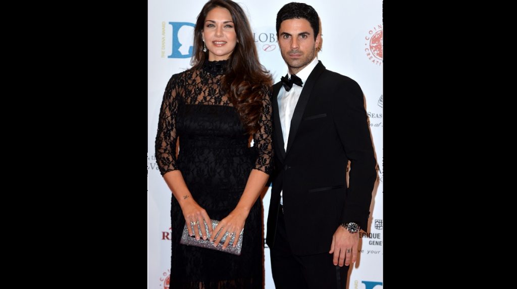 arteta-moglie-arsenal