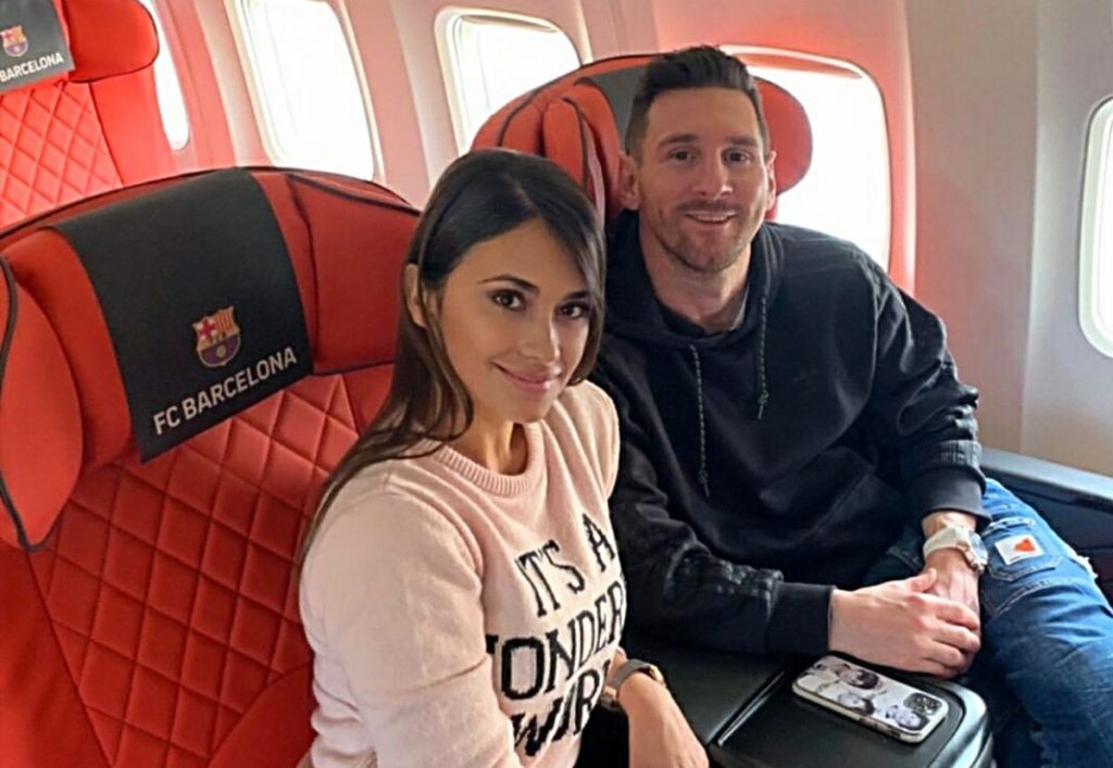 Antonella Roccuzzo e Lionel Messi