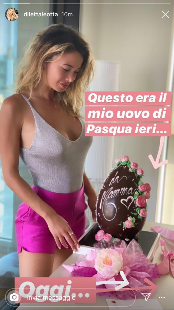 diletta-leotta-problema-con-luovo-di-pasqua
