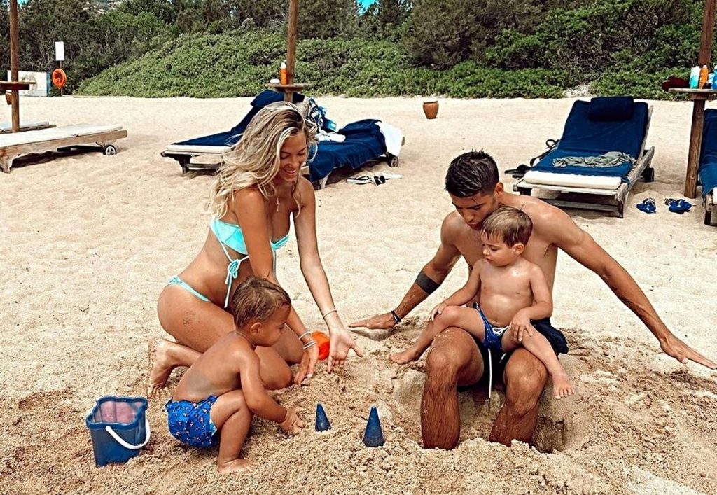 Alvaro Morata e Alice Campello