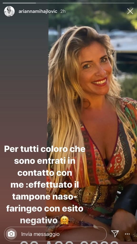 moglie-mihajlovic-tampone