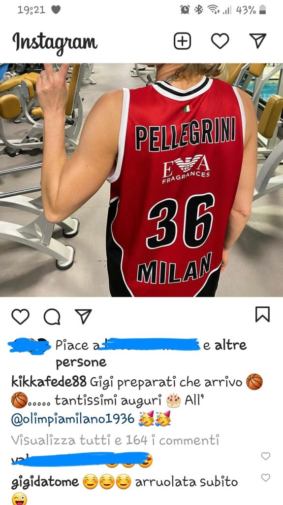 federica pellegrini risposta datome