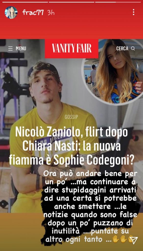 mamma zaniolo sophie codegoni