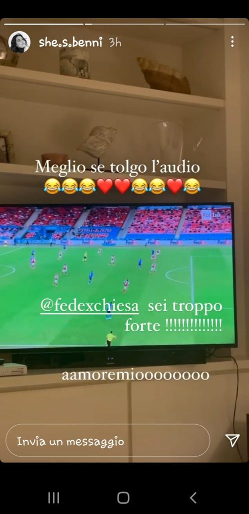 federico chiesa gol italia fidanzata