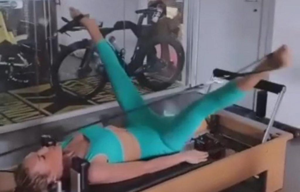 ilary blasi palestra forma