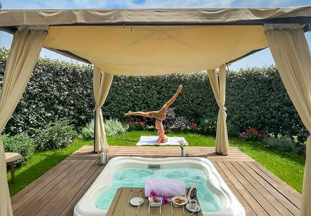 Diletta Leotta e la passione per lo yoga