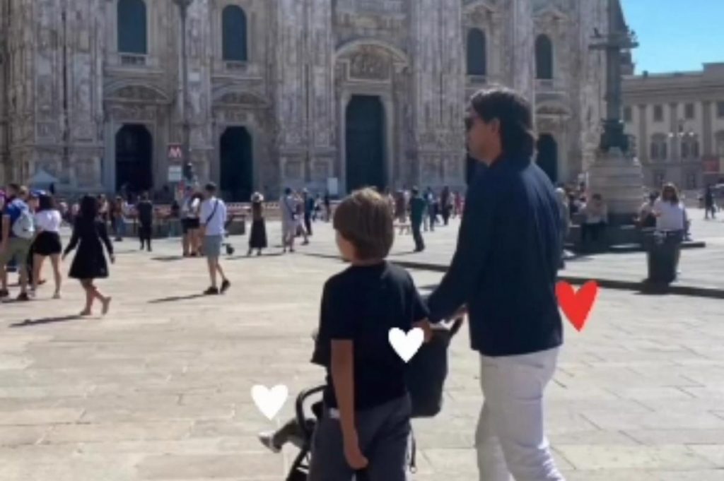 inzaghi passeggio milano