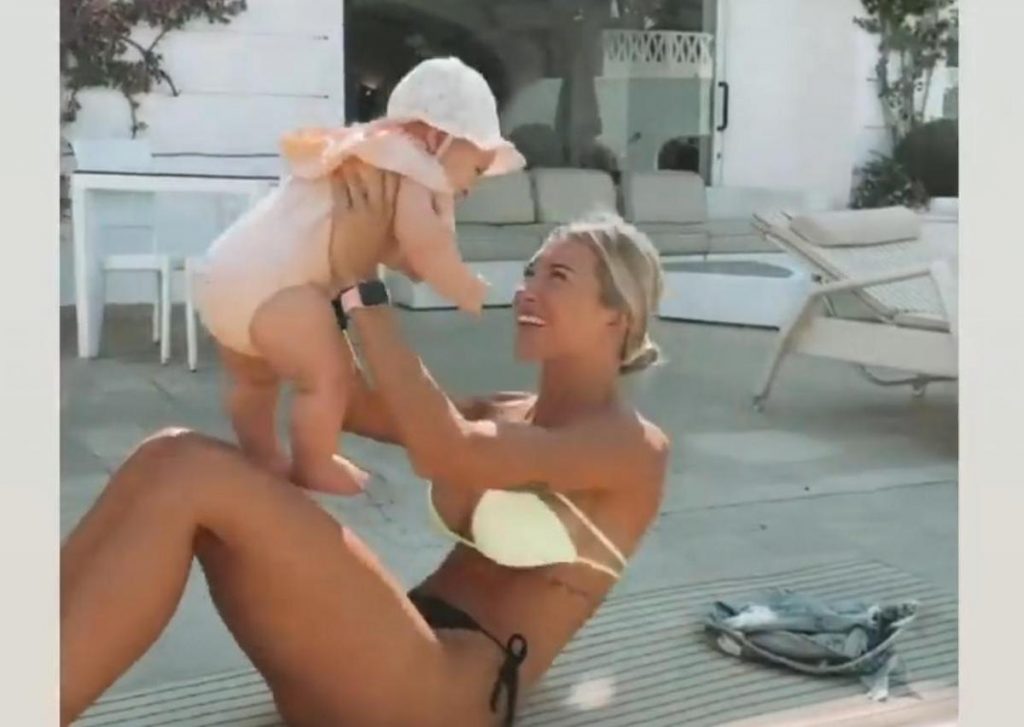 agus allenamento figlia