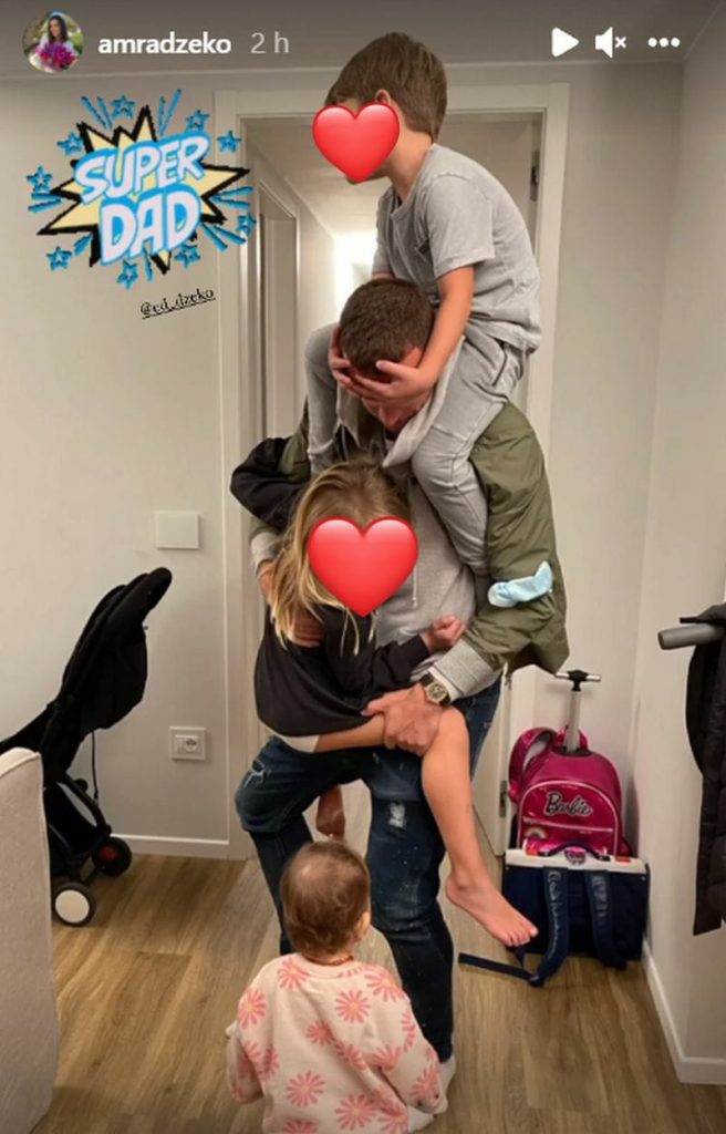 dzeko super papà