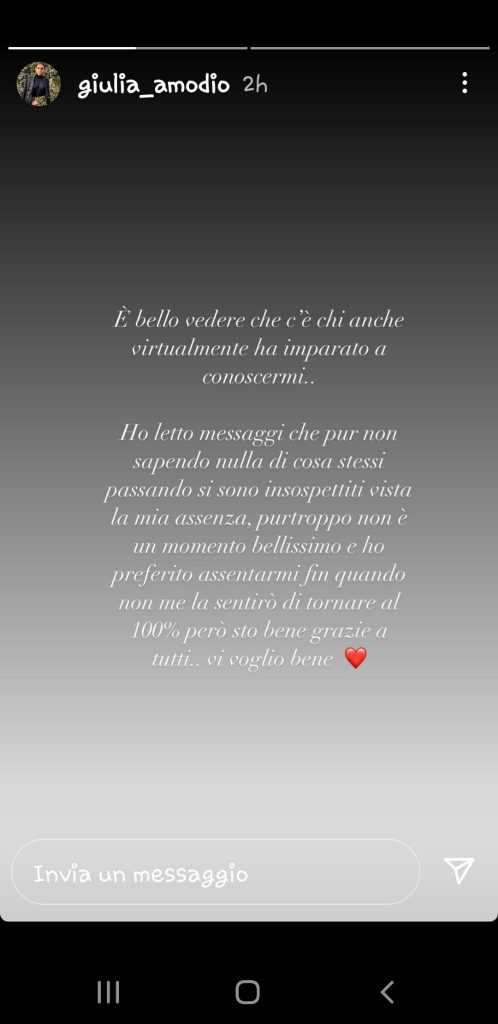 moglie sensi assenza social