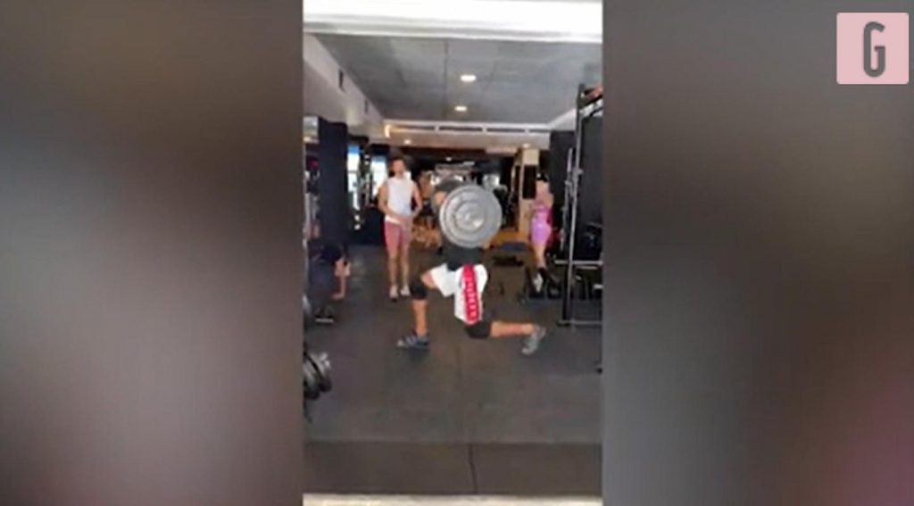 jacobs allenamento palestra
