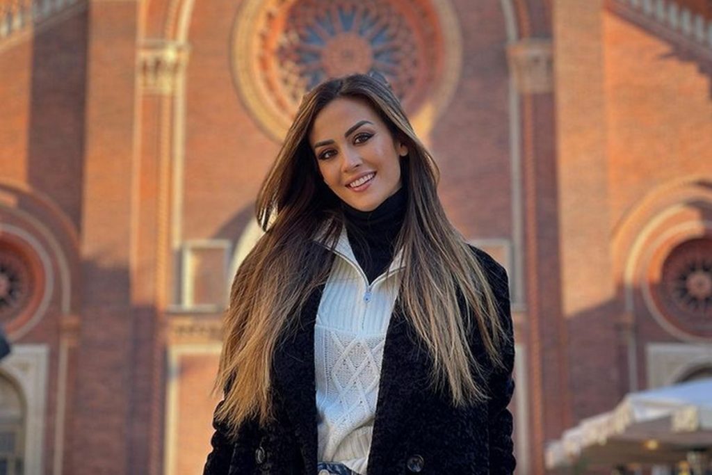 Giorgia Palmas a Milano con un fotografo d'eccezione