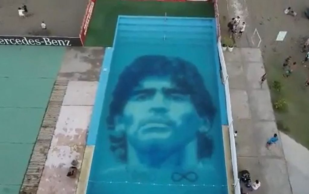 Maradona piscina