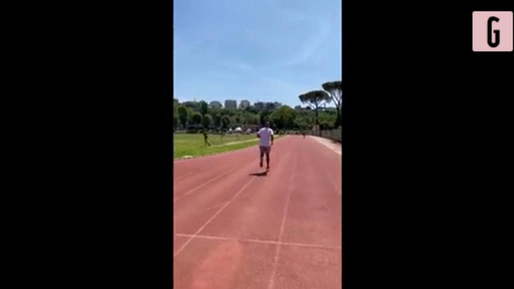 jacobs ultimo allenamento