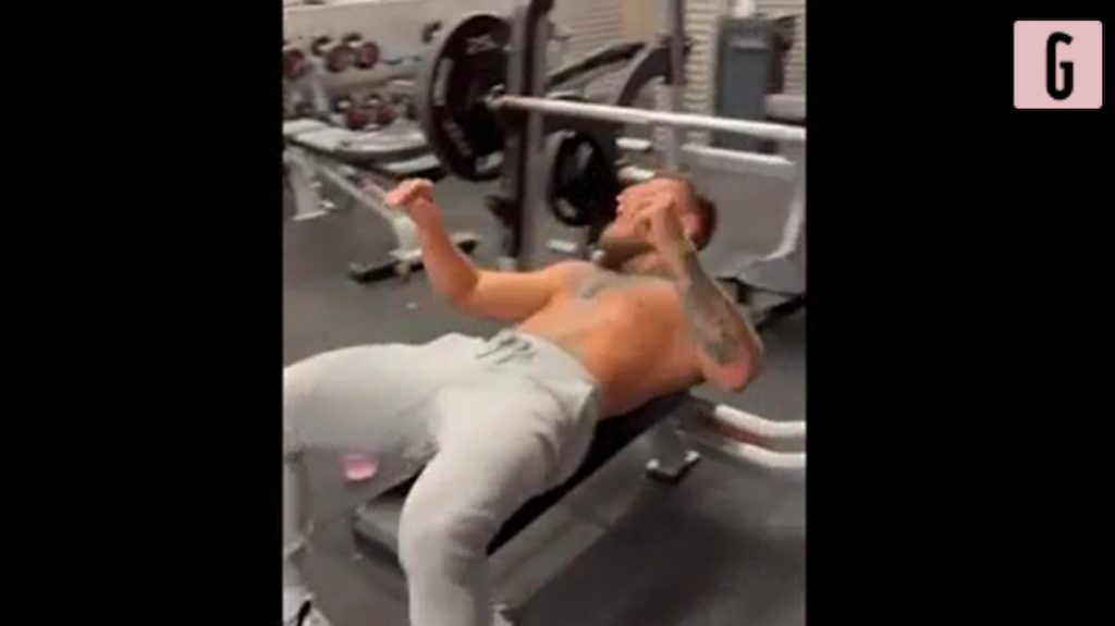 mcgregor allenamento devastante