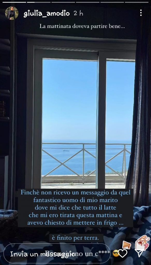 amodio sensi mattinata storta