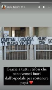 striscione tacconi