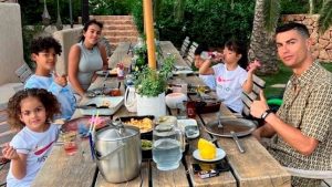 Cristiano Ronaldo e famiglia a Maiorca